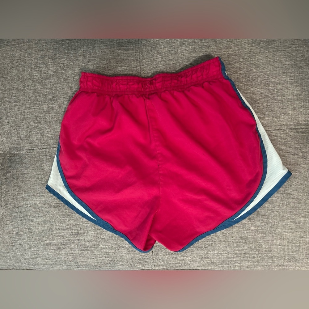 Nike Dri-Fit Running Shorts Bundle XS Pink Teal 3” Inseam - Picture 9 of 9
